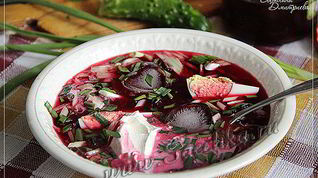 Рецепт Свекольника холодного