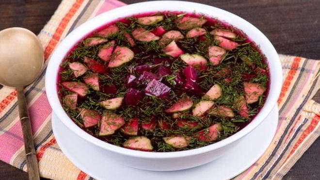 Рецепт свекольника на квасе