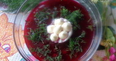 Рецепт Свекольника с базиликом