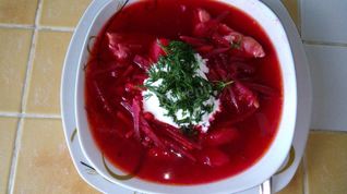 Рецепт Свекольника с говядиной