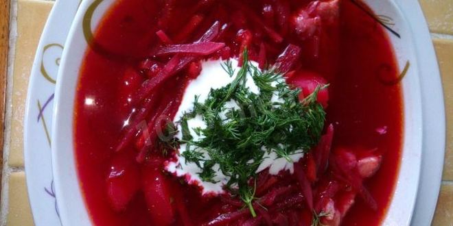 Рецепт свекольника с говядиной