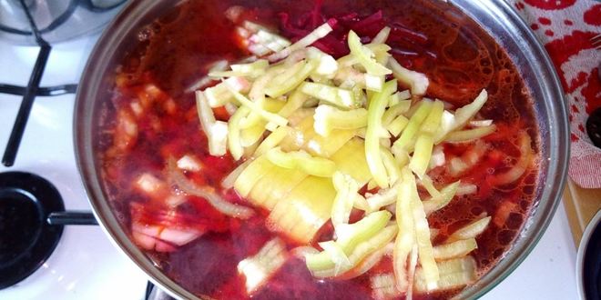 Рецепт свекольника с говядиной