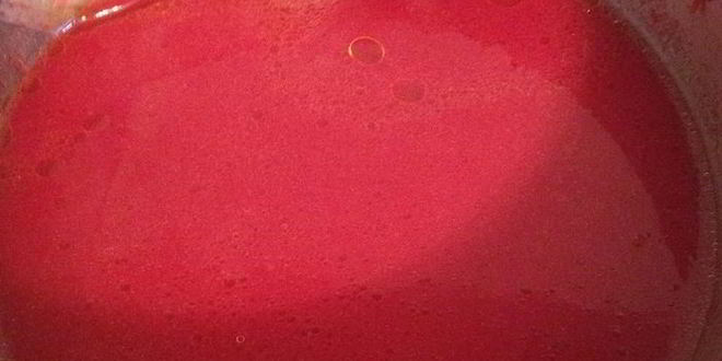 Рецепт свекольника с грибными пельмешками