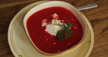 Рецепт Свекольника с козьим сыром