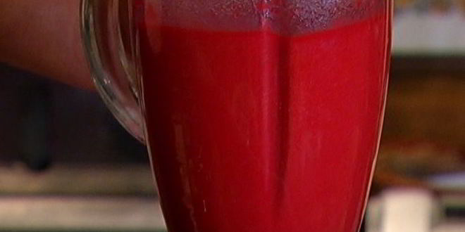 Рецепт свекольника с козьим сыром