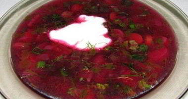 Рецепт Свекольника с листьями свеклы