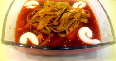 Рецепт Свекольника с яичной путанкой