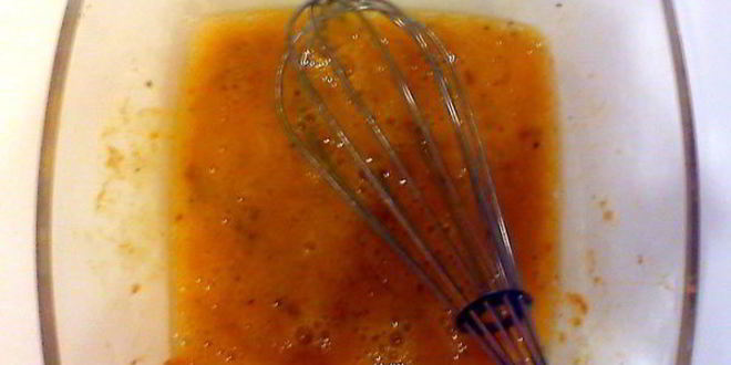 Рецепт свекольника с яичной путанкой