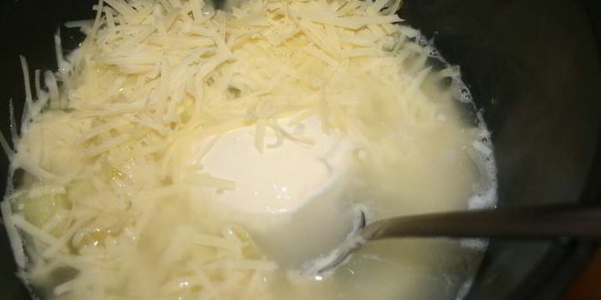 Рецепт любимого сырного супчика