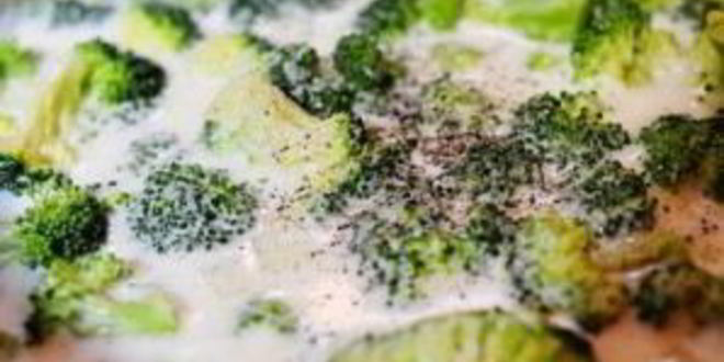 Рецепт нежного сырного супа с брокколи