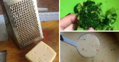 Рецепт Низкокалорийного сырного супа