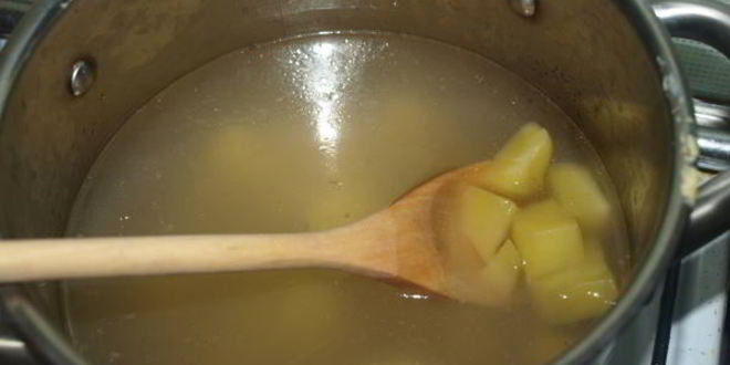 Рецепт острого сырного супа с йогуртом