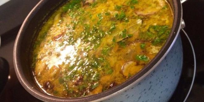 Рецепт сырно-грибного суп