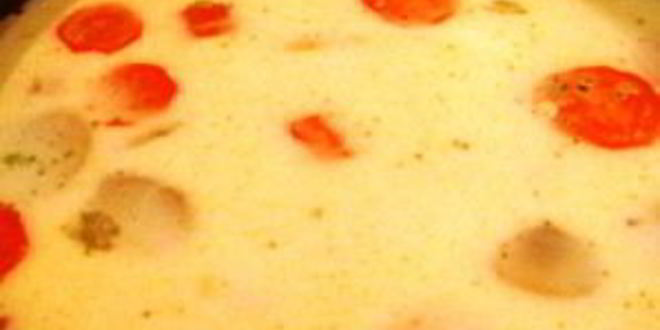 Рецепт сырного супа без мяса