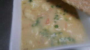 Рецепт Сырного супа из цветной капусты