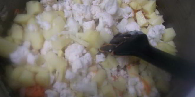 Рецепт сырного супа из цветной капусты