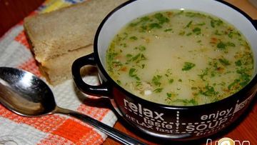 Рецепт Сырного супа по-английски