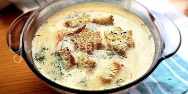Рецепт Сырного супа по-французски