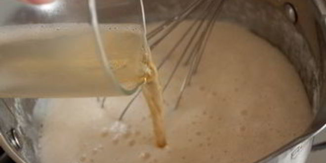 Рецепт сырного супа-пюре на пиве