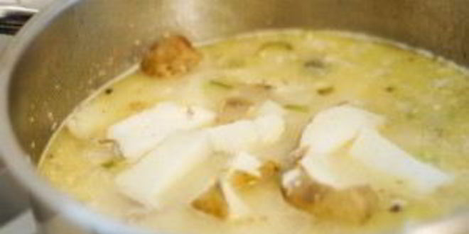 Рецепт сырного супа-пюре с брокколи