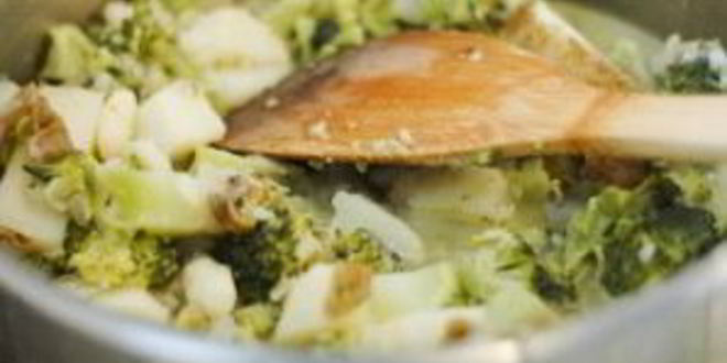 Рецепт сырного супа-пюре с брокколи