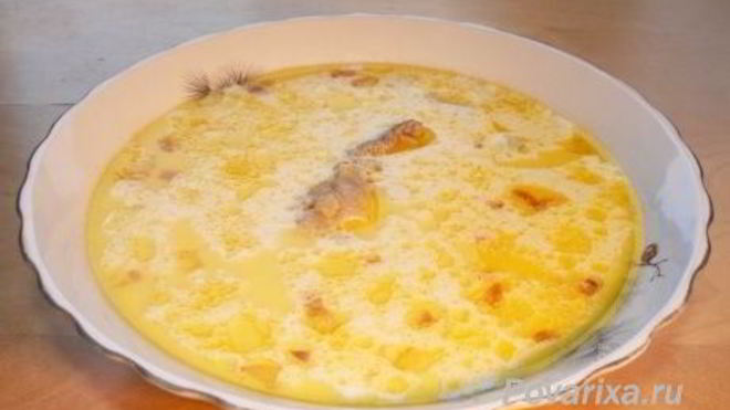 Рецепт сырного супа-пюре