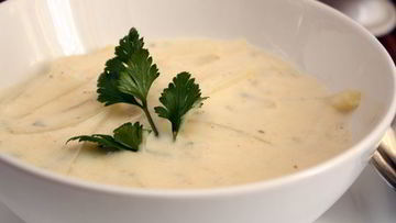 Рецепт Сырного супа с кольраби