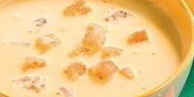 Рецепт Сырного супа с копченостями