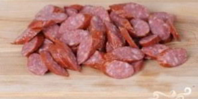 Рецепт сырного супа с копченостями