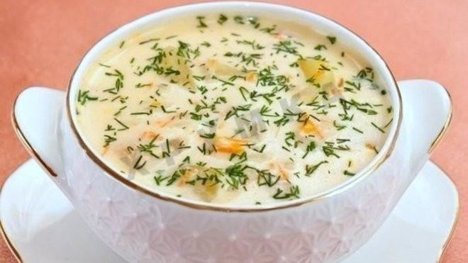 Рецепт сырного супа с курицей и плавленным сыром и рисом