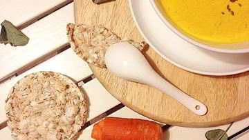 Рецепт Сырного супа с пастой карри