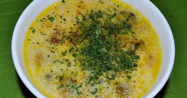 Рецепт Сырного супа с зеленью