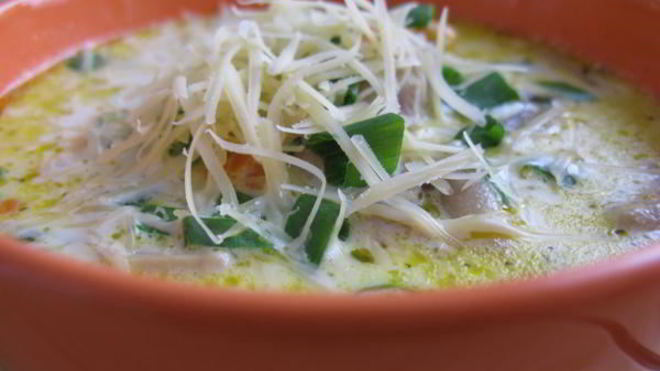 Рецепт сырного супа