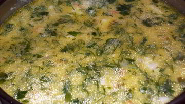 Рецепт Сырного супчика Морского
