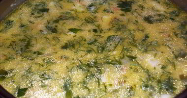 Рецепт Сырного супчика Морского