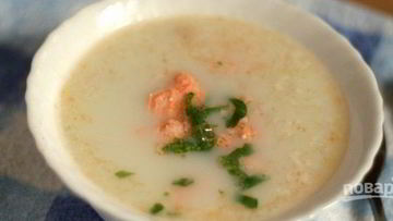 Рецепт Финской ухи на молоке