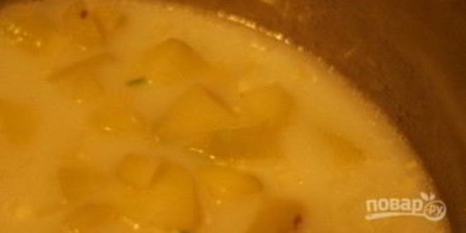 Рецепт финской ухи на молоке