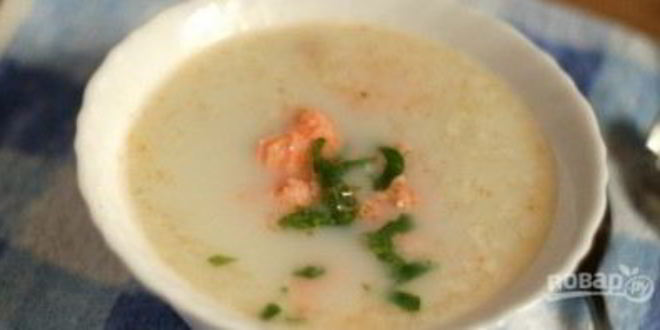 Рецепт финской ухи на молоке