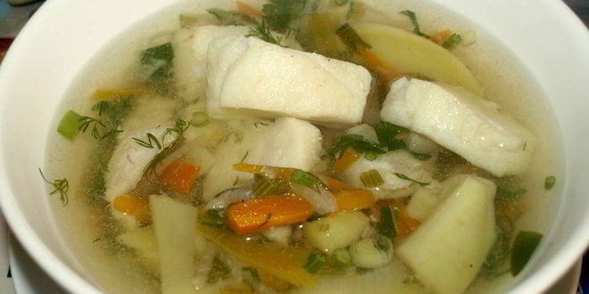 Рецепт хитрой ухи на курином бульоне