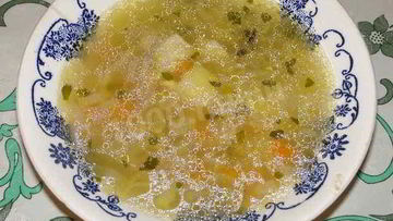 Рецепт Рыбного супа уха из головы толстолобика