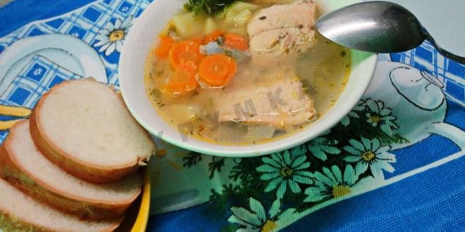 Рецепт рыбного супа уха из кеты