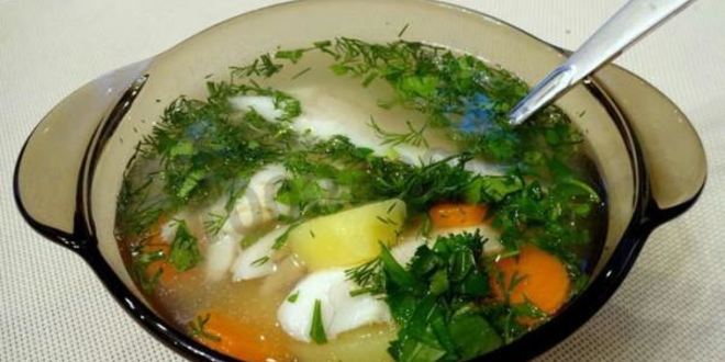 Рецепт Рыбного супа уха из речной рыбы