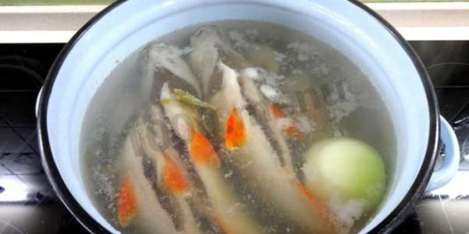 Рецепт рыбного супа уха из речной рыбы