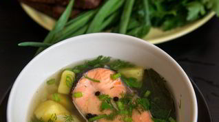 Рецепт Ухи из форели