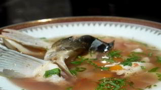 Рецепт Ухи из головы сазана