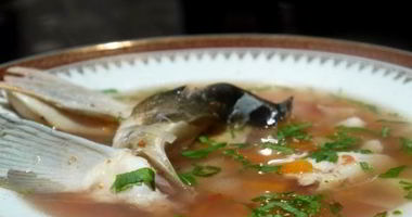 Рецепт Ухи из головы сазана