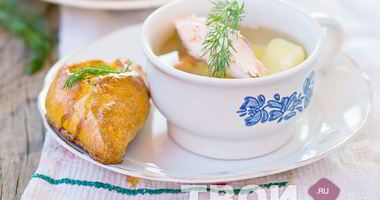 Рецепт Ухи из красной рыбы