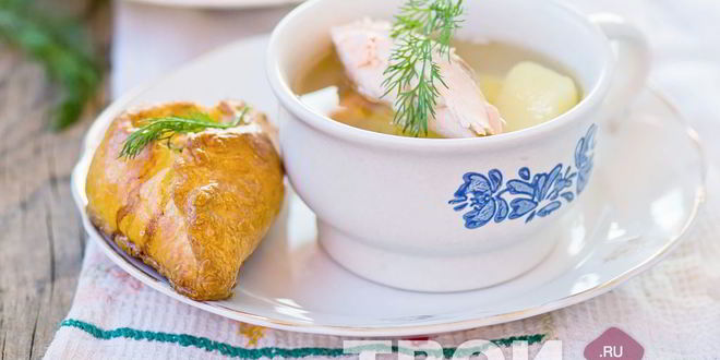 Рецепт ухи из красной рыбы