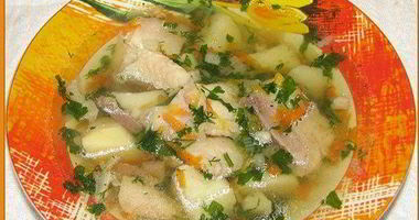 Рецепт Ухи из морского языка