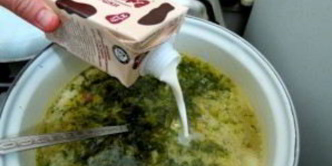 Рецепт ухи из семги со сливками